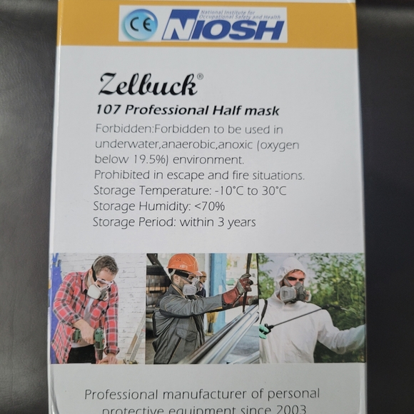 ⭐Zelbuck 107 Respirator Mask⭐ - Picture 2 of 3
